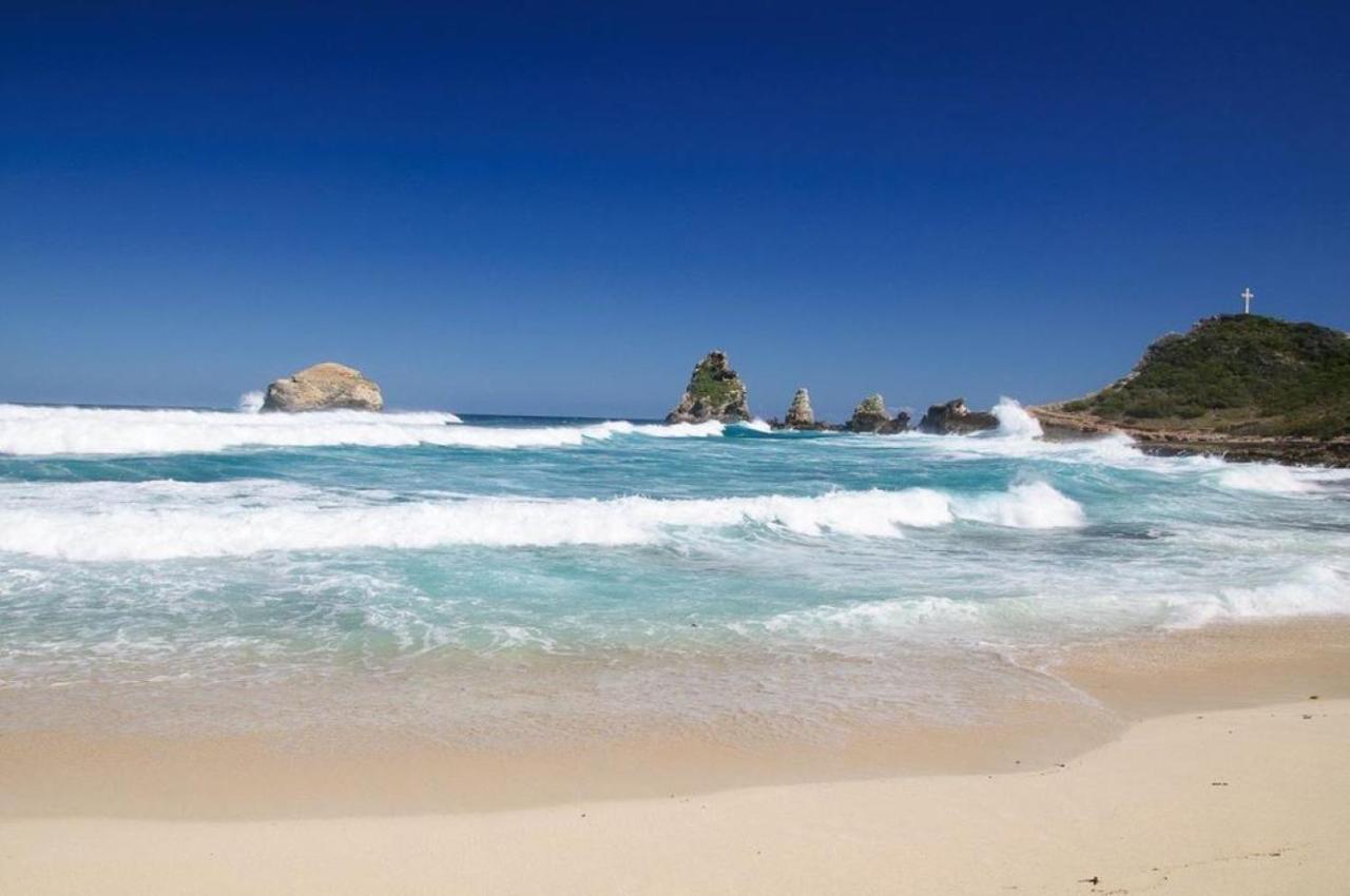 Studio Mojito Vue Mer,Piscine Avec Cuve Eau Et Acces Plage Et Piscine Anse Des Rochers Saint-Francois  Zewnętrze zdjęcie